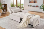 AMERLIFE 3-in-1 Sleeper Sofa Chair with Adjustable Backrest, Foldable Loveseat, Recliner