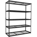 Acekool Heavy Duty Adjustable Garage Shelving Unit, 48 L x 18 W x 72 H, Metal Storage Rack with 2500 lbs Load Capacity, Easy Assembly