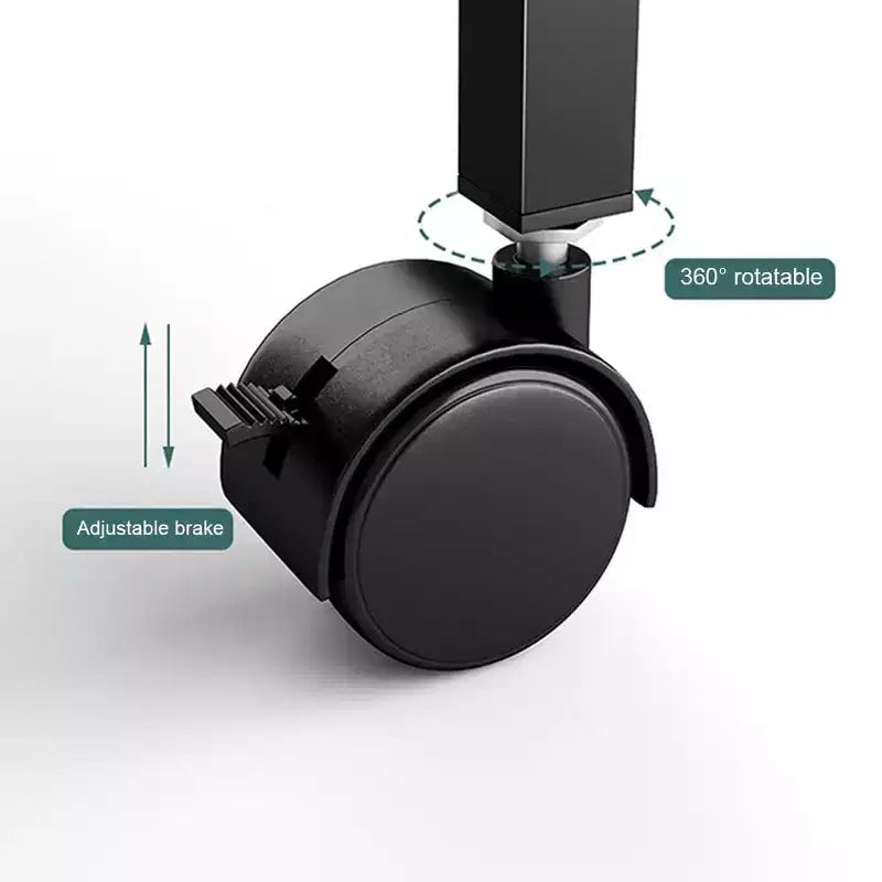 Meuble d'imprimante, desserte d'imprimante mobile à 3 niveaux avec étagère de rangement, chariot d'imprimante roulant multifonctionnel avec roulettes pour l'organisation du bureau à domicile
