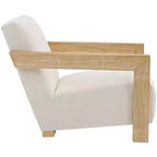 Fauteuil d'appoint en velours
