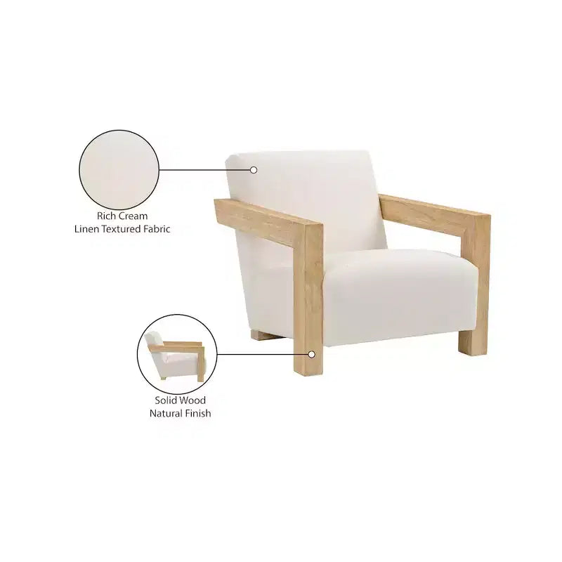 Fauteuil d'appoint en velours Lily