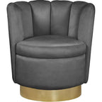 Fauteuil d'appoint en velours