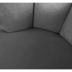 Fauteuil d'appoint en velours