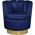 Fauteuil d'appoint en velours