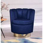Fauteuil d'appoint en velours