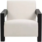 Fauteuil d'appoint en velours
