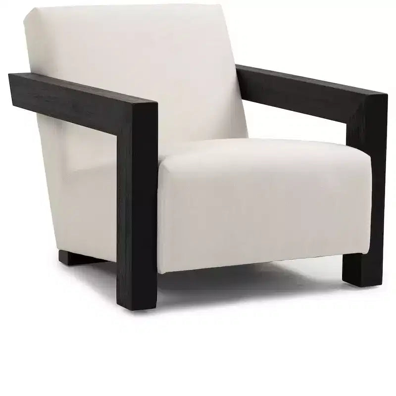 Fauteuil d'appoint en velours Lily