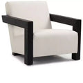 Fauteuil d'appoint en velours Lily