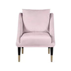 Fauteuil d'appoint élégant en velours