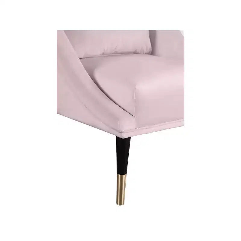 Fauteuil d'appoint élégant en velours