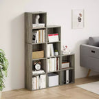 Bibliothèque 5 niveaux en forme de cube, étagère de rangement pour salon, chambre à coucher, chambre d'enfant