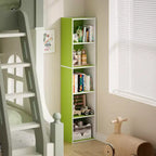 Bibliothèque 5 niveaux en forme de cube, étagère de rangement pour salon, chambre à coucher, chambre d'enfant