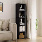 Bibliothèque 5 niveaux en forme de cube, étagère de rangement pour salon, chambre à coucher, chambre d'enfant