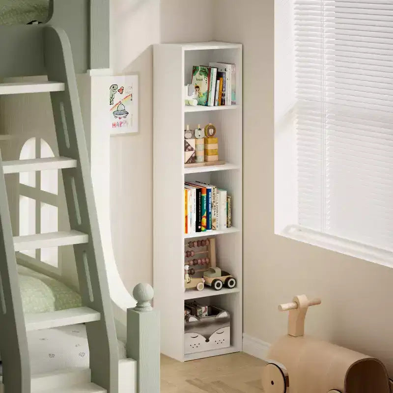 Bibliothèque 5 niveaux en forme de cube, étagère de rangement pour salon, chambre à coucher, chambre d'enfant