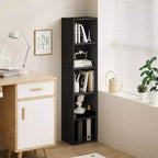 HOMLUX 5-Tier Cube Bookcase Bookshelf Storage Organizer Living Room, Bedroom, Kids Room