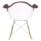 Fauteuil à bascule moderne Wilson - Rembourrage moelleux, mouvement de bascule fluide, parfait pour les chambres de bébé ou les salons