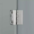 Meuble de salle de bain d'angle haut avec étagères ouvertes
