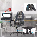Chaise de bureau Chaise Gamer Pas Cher Chaise de Bureau en Cuir PU Chaise d'Ordinateur Exécutive Soutien Lombaire pour Femme, Homme