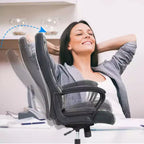 Chaise de bureau Chaise Gamer Pas Cher Chaise de Bureau en Cuir PU Chaise d'Ordinateur Exécutive Soutien Lombaire pour Femme, Homme