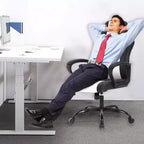 Chaise de bureau Chaise Gamer Pas Cher Chaise de Bureau en Cuir PU Chaise d'Ordinateur Exécutive Soutien Lombaire pour Femme, Homme