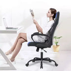 Chaise de bureau Chaise Gamer Pas Cher Chaise de Bureau en Cuir PU Chaise d'Ordinateur Exécutive Soutien Lombaire pour Femme, Homme