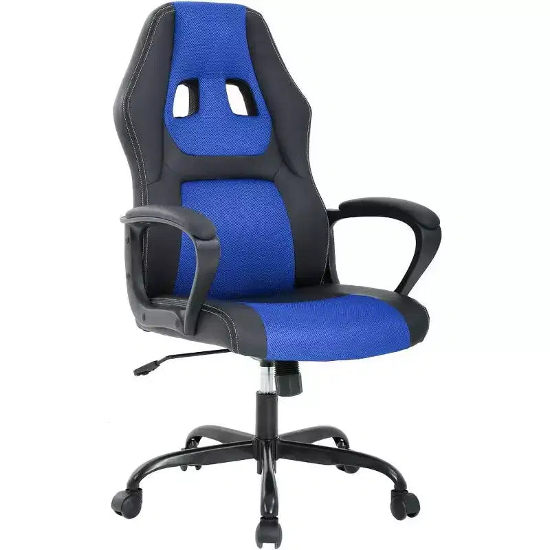 Chaise de bureau Chaise Gamer Pas Cher Chaise de Bureau en Cuir PU Chaise d'Ordinateur Exécutive Soutien Lombaire pour Femme, Homme