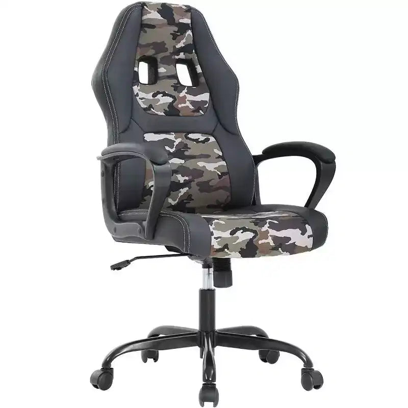 Chaise de bureau Chaise Gamer Pas Cher Chaise de Bureau en Cuir PU Chaise d'Ordinateur Exécutive Soutien Lombaire pour Femme, Homme